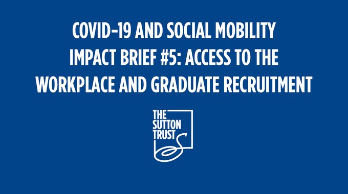 Image of the Sutton Trust report