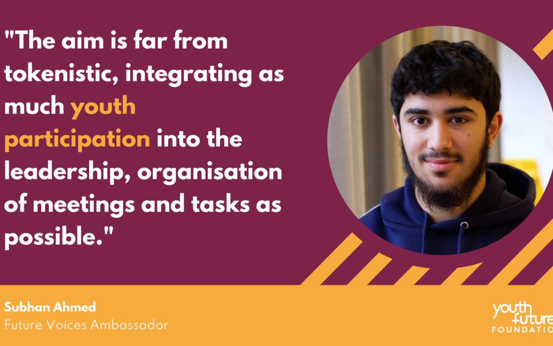 Subhan’s experience as a Future Voice Ambassador