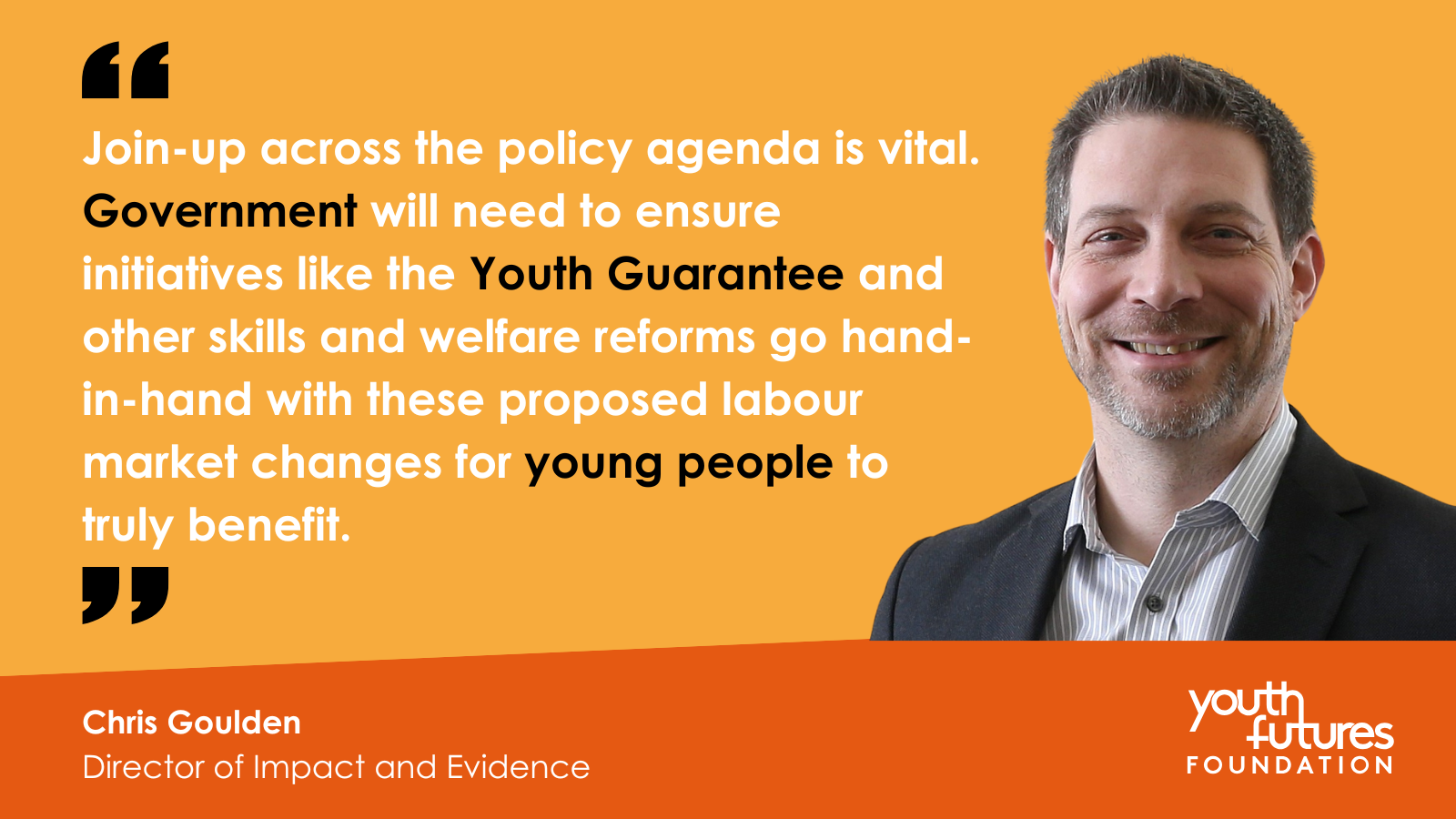 Chris Goulden, Director of Impact & Evidence, examines what the Employment Rights Bill might mean for the job prospects of marginalised young people
